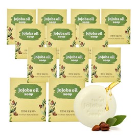 Bomgyeol Jojoba Oil Soap, 85g, 12 pieces / 봄결 호호바 오일 비누, 85g, 12개