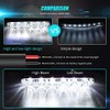Universal Daytime Running Lights 6 LEDs High/Low Beam LED DRL