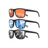 Paleshy Unisex Rectangle FrameSunglasses -Simple Trendy Designfor Everyday and Outdoor