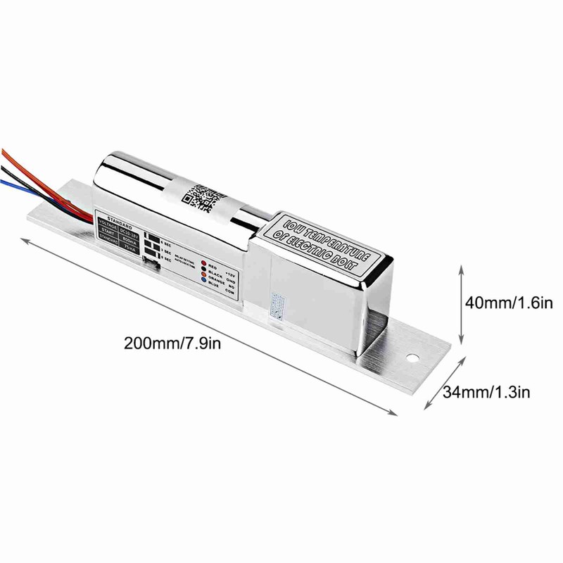 DC10V -18V Control Lock Magnetic Electric Metal Mortise Lock for