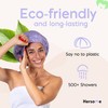 Premium Shower Cap for Women - 1000+ Showers, 100% Waterproof,