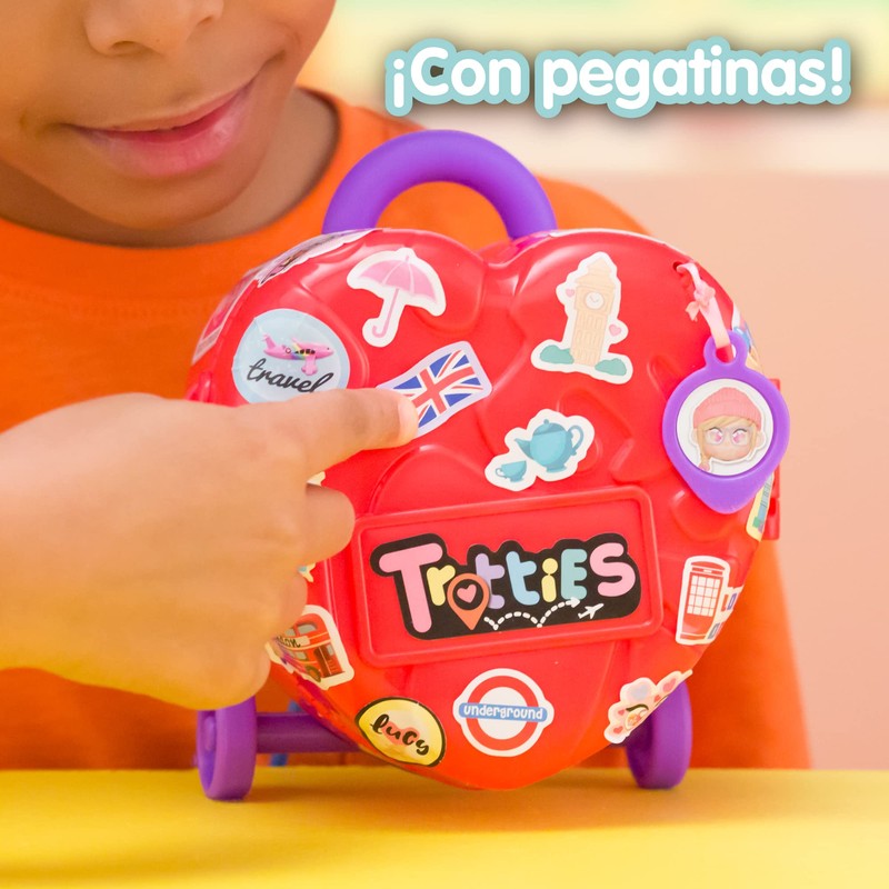 Trotties TFT05400 Mini Trolley Lucy, Multi-Colour, Talla única