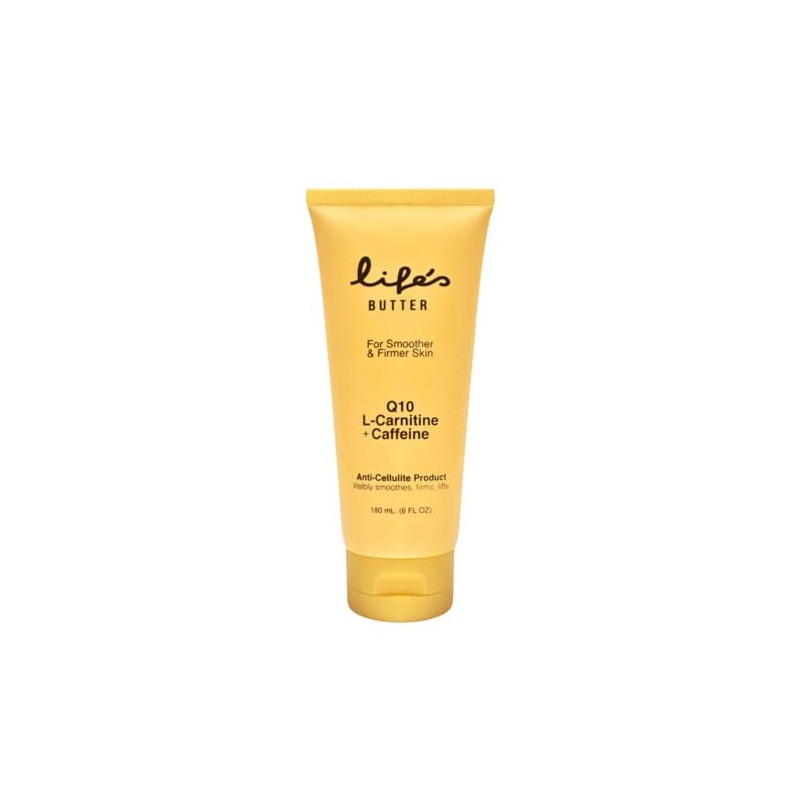 Life's Butter Crema anticelulítica con coenzima Q10, L-carnitina y aceite