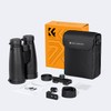 K&F Concept® 12X50 Binoculars Telescope with Smartphone Adapter, Tripod Adapter,