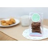 BBC Translucent Plastic Cookie Cupcake Treat Bags With Inserts And