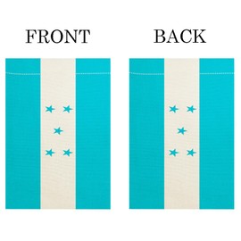 Honduras Honduran Flag,Garden Decoration Flag,Indoor and Outdoor Flags,Celebration Parade Flags,Anniversary Celebration, Country Day, Linen Fabric,Double-Sided.