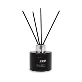 Mystify Reed Diffuser Set, Luxury Hotel Inspired Home Diffuser with Hints of Jasmine, Green Melon, and Lily, Lasting 4 Months Longevity, 100mL