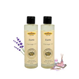 Khadi India Exotic Massage Oil: A Luxurious Blend (Set of 2)