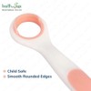 HealthAndYoga(TM) Soft Tongue Cleaner for Babies - Delicate Cleaning (Colors