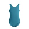 Phineein - Maillot de gimnasia para niñas, espalda cruzada, sin
