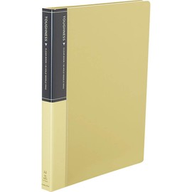 コクヨ ファイル クリアファイル タフネス ミドルリングA4 黄 ラ-F720Y