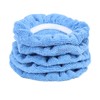 X AUTOHAUX 5pcs Car Polisher Pad Bonnet 5-6 Inch Microfiber