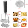 Potato Masher Stainless Steel, Potato Ricer, Potato Masher Hand, Masher