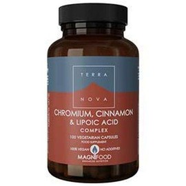 Terranova Chromium, Cinnamon & Lipoic Acid Complex - 100 Vegicaps