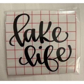 Unbranded Lake - vinyl decals for cars funny stickers car