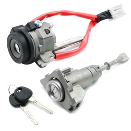 Aynaxcol 819103XA00 Front Left Driver Side Door Lock Cylinder Set Replacement for Hyundai Elantra 1.8L 2.0L 2011 2012 2013 2014 2015 Replaces 81970-3XA00 81910-3XA00 819703XA00