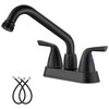 Aolemi Laundry Sink Faucet 4 Inch Centerset, Utility Sink Faucets
