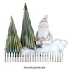 Ideen mit Herz Magnetic Folding Fir Trees, Honeycomb Trees, Decorative