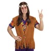 Flower Headbank 60's Hippie Fancy Dress