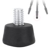 Universal 1/4 Inch 3/8 Inch Rubber Foot for Tripod Monopod,