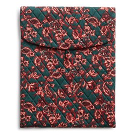 Vera Bradley Premium Cotton Small Envelope Tech Sleeve, Victorian Vines