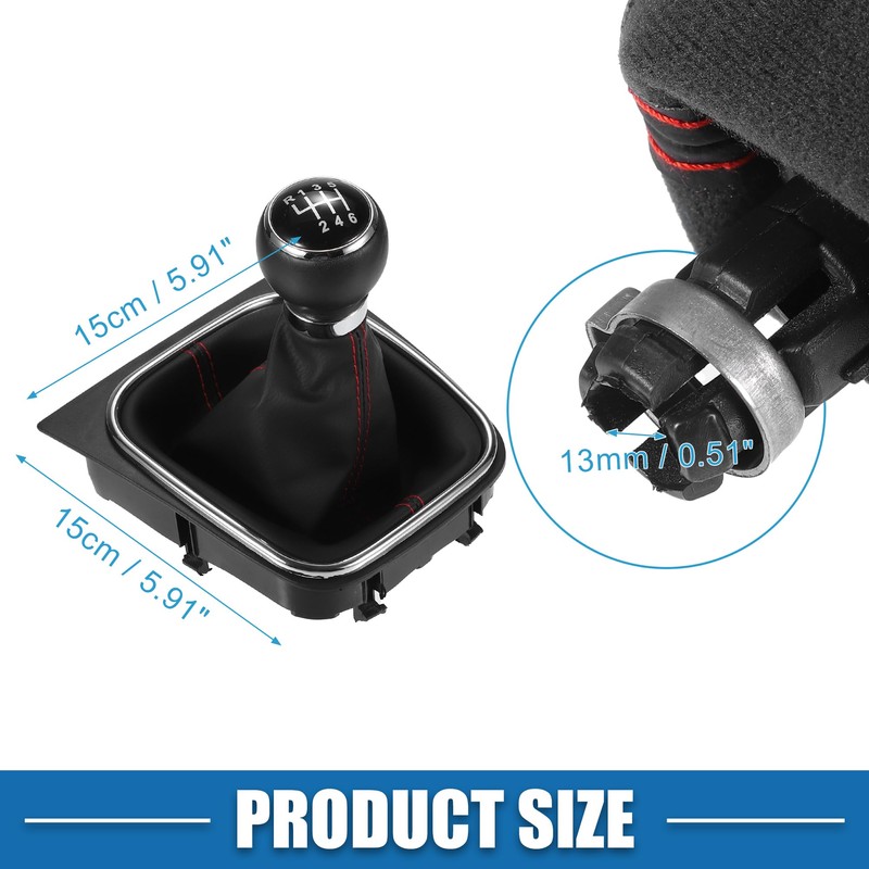 A ABSOPRO Car Manual Gear Shift Knob For Volkswagen Golf