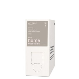 ATTITUDE Baby Dish Soap and Bottle Cleaner, EWG Verified Dishwashing Liquid, No Added Dyes or Fragrances, Tough on Milk Residue and Grease, Vegan, Unscented, 67.6 Fl Oz