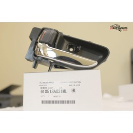 Subaru 2003 TO 2008 Subaru Forester Front Left Interior Door Handle NEW 61051SA031ML OEM