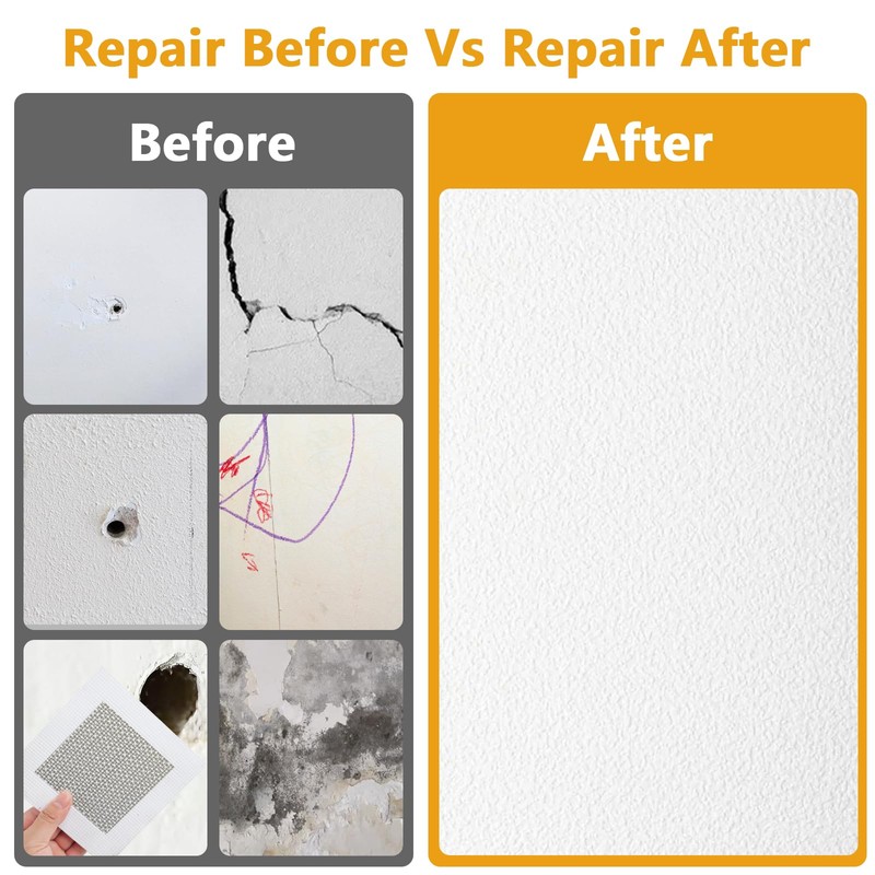 KURUI Drywall Repair Kit, 8.8oz Spackle Wall Repair Paste with