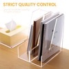 HeZone Magazine Holder, Clear Acrylic Desk Organizers, File Organizer for
