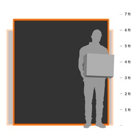 WEN 272812 72-Inch by 80-Inch Heavy Duty Padded Moving Blankets, 12 Pack