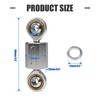 KAMIYONG 2pcs Sway Bar End Links Heim Joint Set 8cm