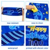 Fathers Day Tablecloth 3 Pack Plastic Happy Father’s Day Decorations