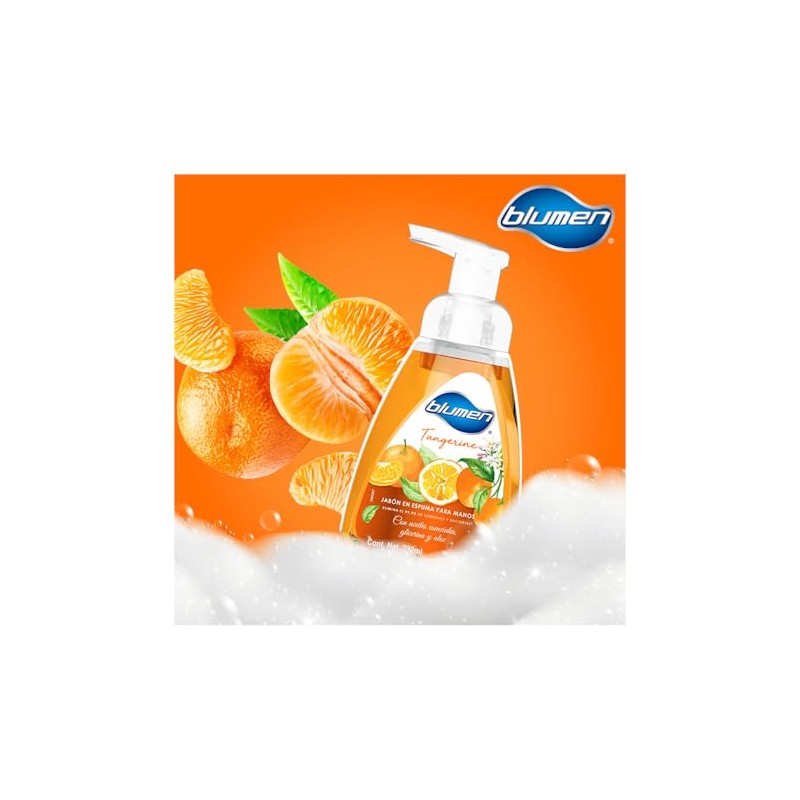 BLUMEN Jabon Espumoso Mandarina 332 ml