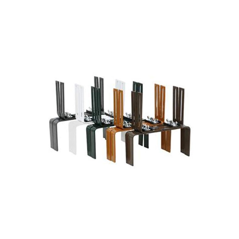 Siena Garden 678259 Flower Box Holder in Standard H-Form /