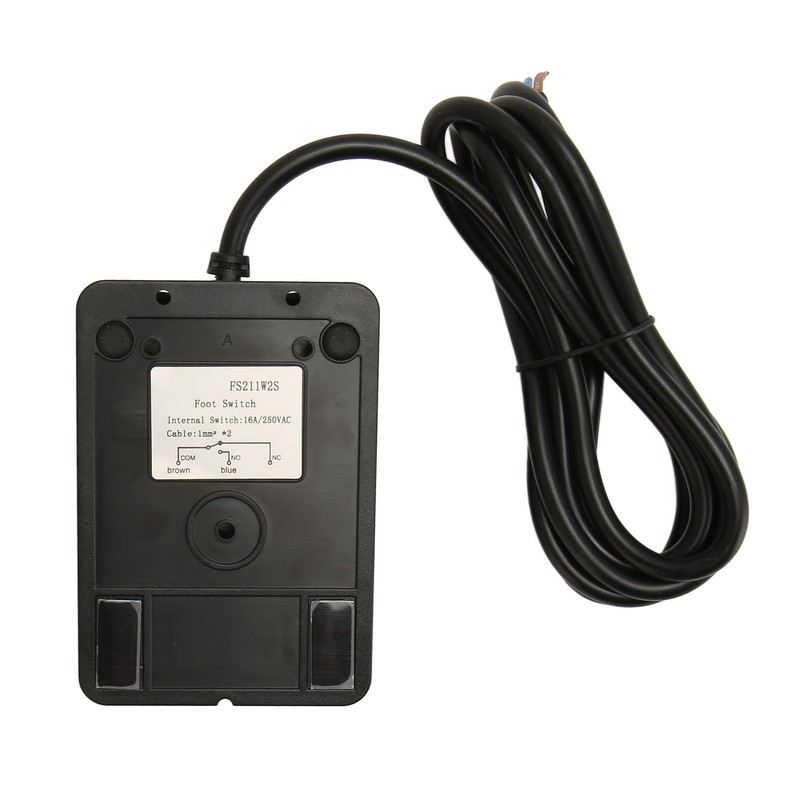 Foot Switch 16A AC High Power Self Resetting Waterproof Single