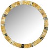 Safavieh Home Collection White Nouveau Wave Mirror
