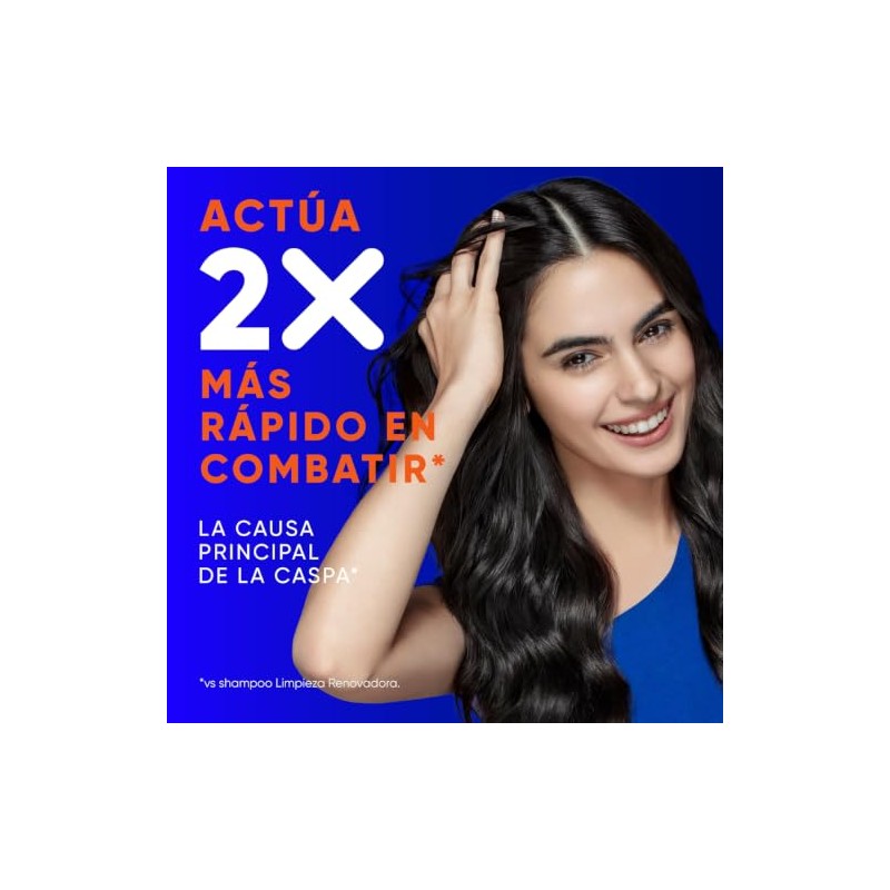 HEAD & SHOULDERS, Shampoo para Caspa, Clinical Strength Control Resequedad¹