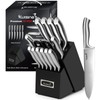Kuisine Premium Knife Set,One Piece Molding High Carbon Stainless Steel