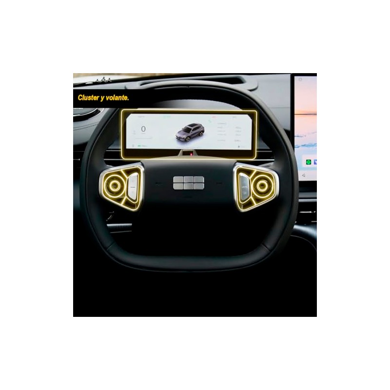Protectores PPF para el Interior del Geely EX5 2026 (EM-i)