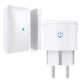Window Contact Switch, Cooker Hood, Wireless Exhaust Control, Magnetic Contact and Radio Socket, Wireless Window Switch for Fireplace, Garage, Lighting Control