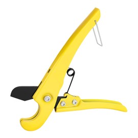 0-31mm PVC Pipe Cutter, Heavy Duty Aluminum Alloy, Sharp SK4 Blade, Safe Pipe Cutter, Ideal for PER, CPVC, PP-R and Rubber Pipe