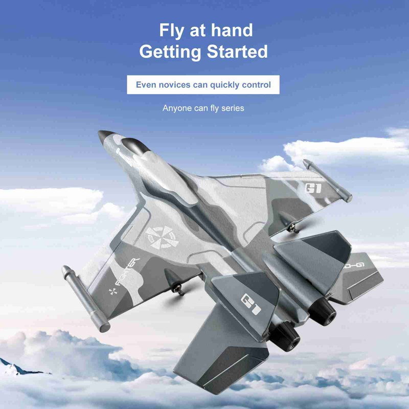 2.4GHz RC Airplane Lightweight 4CH 3.7V 1000mAh Remote Control Airplane