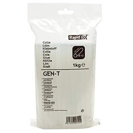 Rapid GEN-T 12mm Glue Sticks for Glue Guns, High-Resin Hot Glue Gun Sticks for a Range of Professional Applications, 12 x 190mm Sticks in Plastic Bag (40302799)