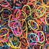 Hippie Mix Polka Dot Multi-Colored Rubber Bands Refill - 600