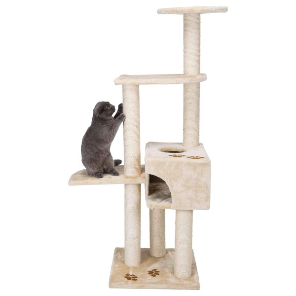 TRIXIE Pet Products Cat Tree Play House Scratcher Condo Pet