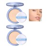 Pcc - 2 Juegos Base Maquillaje Polvo Compact Fijador Mate/