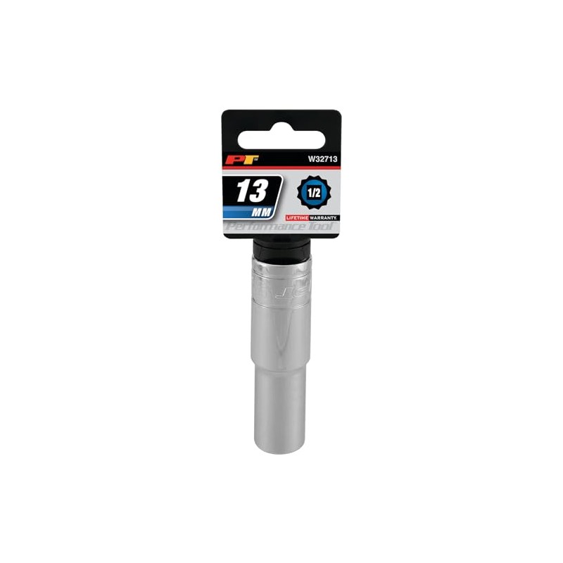 Performance Tool W32713 12 Point Deep Socket - 1/2" Drive,