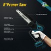 Cordless Mini Chainsaw 6 Inch & 8 Inch, 1000W Brushless