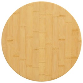 FAMIROSA Table Top 脴11.8"x1" Bamboo,1.3 KG,352678